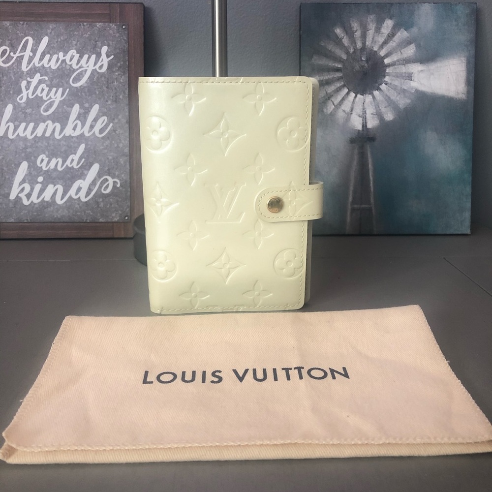 Vernis Monogram Agenda PM Planner Notebook Cover